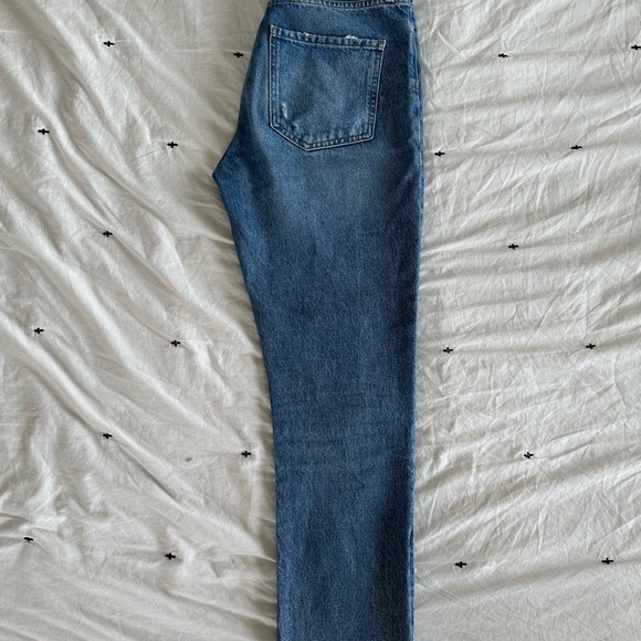 Agolde Riley High Rise Straight Crop - Picture 4 of 4